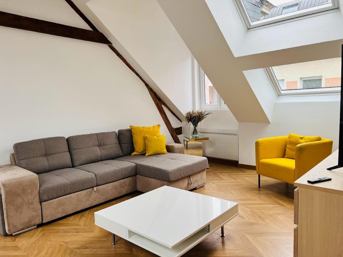 Elegant T4 Centre Reims/Parking Prive Apartment Екстериор снимка